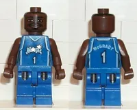 LEGO NBA Tracy McGrady, Orlando Magic #1 (Blue Uniform) minifigure