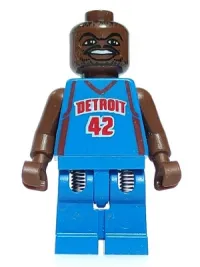 LEGO NBA Jerry Stackhouse, Detroit Pistons #42 minifigure