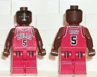 LEGO NBA Jalen Rose, Chicago Bulls #5 minifigure