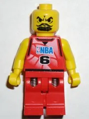 LEGO NBA Player, Number 6 minifigure