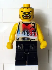 LEGO Basketball Street Player, Tan Torso and black Legs minifigure