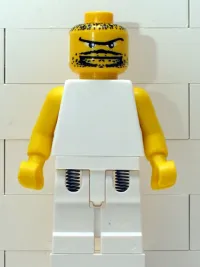 LEGO NBA  Player White Torso, White Legs #2 minifigure