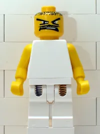 LEGO NBA  Player White Torso, White Legs #4 minifigure