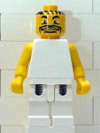 LEGO NBA  Player White Torso, White Legs #5 minifigure