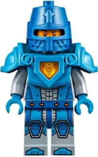 LEGO Nexo Knight Soldier - Dark Azure Armor, Blue Helmet with Eye Slit, Dark Azure Hands minifigure