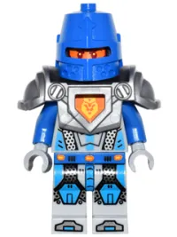 LEGO Nexo Knight Soldier - Flat Silver Armor, Blue Helmet with Eye Slit minifigure