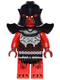 LEGO Crust Smasher - Torso with Scaled Armor minifigure