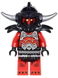 LEGO Ash Attacker - Flat Silver Horns minifigure
