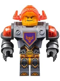LEGO Axl - Trans-Neon Orange Visor minifigure
