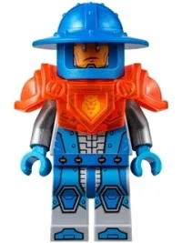 LEGO Royal Soldier / Guard - Trans-Neon Orange Armor minifigure
