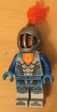LEGO Nexo Knight Soldier - Gray Helmet, No Armor minifigure