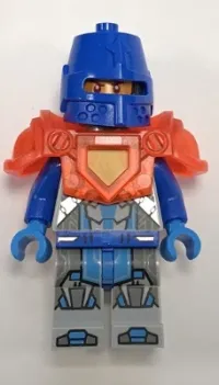 LEGO King's Guard - Trans-Neon Orange Breastplate minifigure