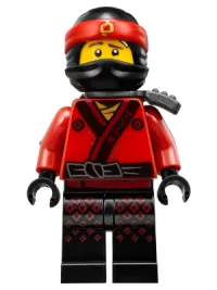 LEGO Kai - The LEGO Ninjago Movie, Pearl Dark Gray Katana Holder minifigure