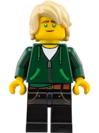 LEGO Lloyd Garmadon - Hair, Hoodie High School Outfit minifigure