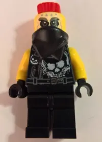 LEGO Chopper Maroon minifigure