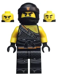 LEGO Cole - Hunted, Orange Asian Symbol on Bandana minifigure