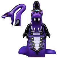 LEGO Pythor Chumsworth - Purple with Lavender minifigure