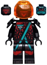 LEGO Red Visor, 404 Torso minifigure