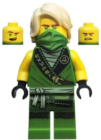 LEGO Lloyd - Legacy, Rebooted, Ninjago Logogram 'MANTER' on Torso minifigure