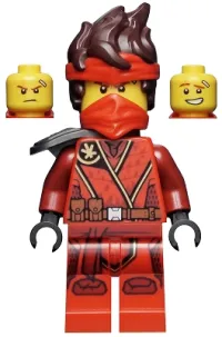 LEGO Kai - The Island, Mask and Hair with Bandana minifigure