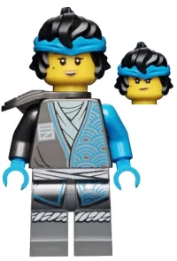 LEGO Nya - Core, Hair, Shoulder Pad minifigure