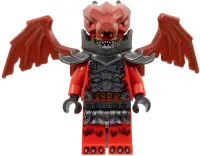 LEGO Dragonian Warrior - Dragon Backpack minifigure