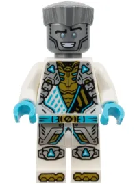 LEGO Zane - Dragons Rising, Tunic with Shoulder Armor, Hair minifigure