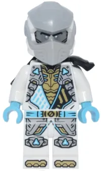 LEGO Zane - Dragons Rising, Tunic with Shoulder Armor, Head Wrap, Scabbard minifigure
