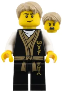 LEGO Young Wu - Black Master Tunic minifigure