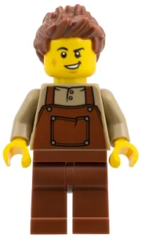 LEGO Chuck the Carpenter minifigure