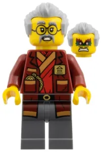 LEGO Dr. Sanders Saunders (Krux Disguise) minifigure