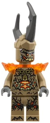 LEGO Earth Monster - Horns minifigure