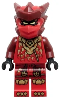 LEGO Kai - Dragons Rising, Tunic with Dragon Head, Helmet minifigure
