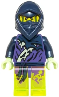 LEGO Ghost Ninja Hackler / Ghost Warrior Yokai (Scabbard) minifigure