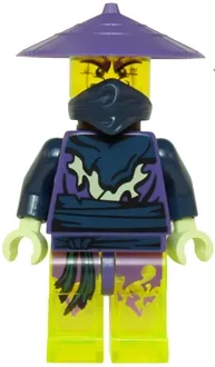 LEGO Ghost Warrior Cowler (Scabbard) minifigure