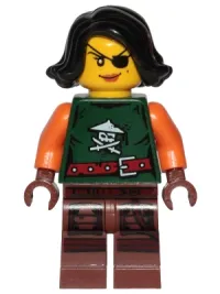 LEGO Cyren - Dark Green Outfit minifigure