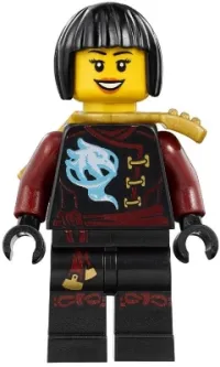 LEGO Nya - Skybound, Black Bob Cut Hair minifigure