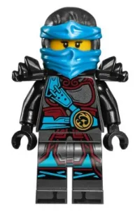 LEGO Nya - Hands of Time, Black Armor minifigure