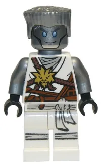 LEGO Zane (Honor Robe) - Day of the Departed, Hair minifigure