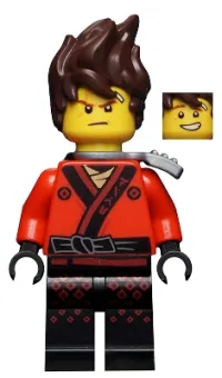 LEGO Kai - The LEGO Ninjago Movie, Hair, Flat Silver Scabbard minifigure