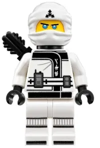 LEGO Zane - The LEGO Ninjago Movie, Black Quiver minifigure
