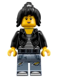 LEGO Nya - Leather Jacket and Jeans High School Outfit minifigure