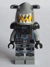 LEGO Hammer Head - Dark Red Beard, Small Knee Plates minifigure