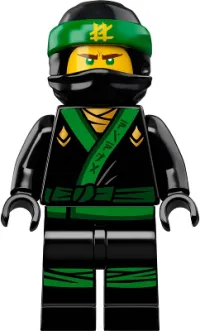 LEGO Lloyd - The LEGO Ninjago Movie, No Arm Printing minifigure