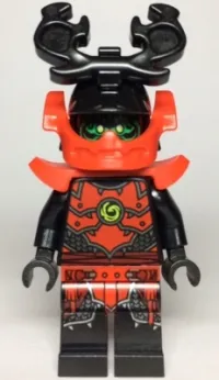 LEGO Stone Army Warrior, Green Face minifigure