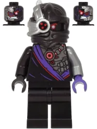 LEGO Nindroid Warrior, Dual Sided Head - Legacy minifigure
