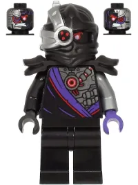 LEGO Nindroid Warrior, Black Shoulder Pads - Legacy minifigure