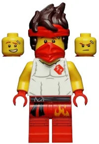 LEGO Kai - Legacy, White Shirt minifigure