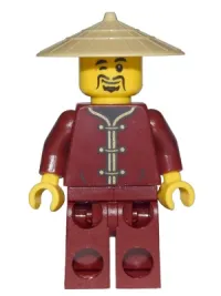 LEGO Statue - Chen's Noodle House Sign minifigure
