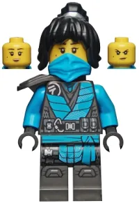 LEGO Nya - The Island, Mask and Hair minifigure